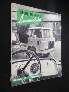 Revue technique automobile,16e année, n° 183 bis, juillet 1961