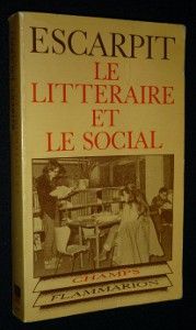 Le littéraire et le social