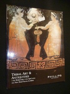 Tribal Art & Antiquities (vente aux enchères, 11 avril 2001)