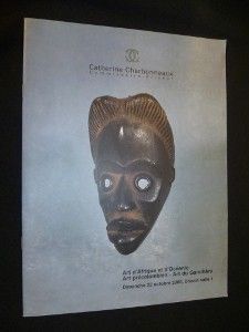 Art d'Afrique et d'Océanie. Art précolombien - Art du Gandhâra (vente aux enchères du 22 octobre 2000)