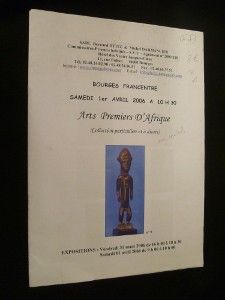 Arts premiers d'Afrique (vente aux enchères du 1 avril 2006)