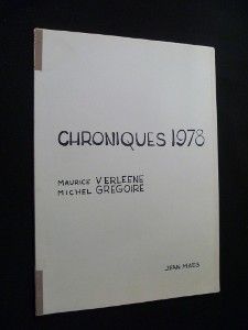 Chroniques 1978