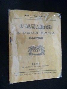 L'Almanach à deux sous illustré 1893