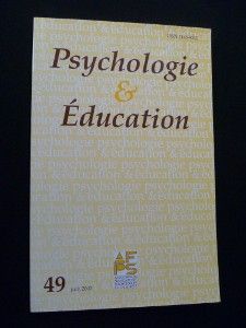Psychologie & Education, 49, juin 2002