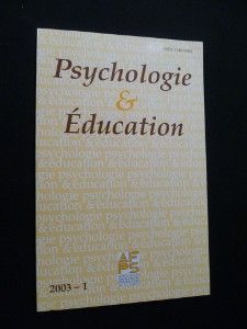Psychologie & Education, 2003-1