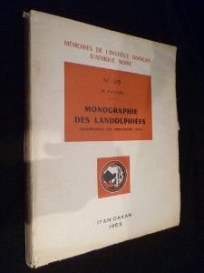 Monographie des landolphiées (classification des apocynacées, XXXV), n° 35