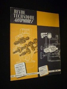 Revue technique automobile, n° 191, mars 1962