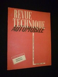 Revue technique automobile, n° 103, novembre 1954