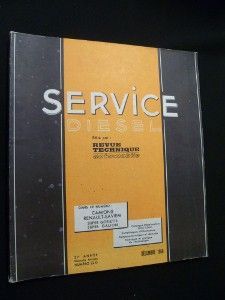Service diesel, 31e année, n° 22 D, décembre 1966
