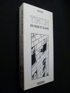 Tintin en noir et blanc