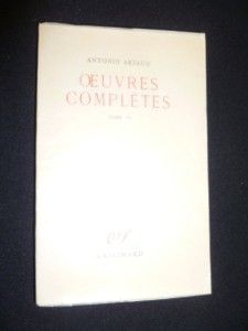 Oeuvres complètes de Antonin Artaud, tome VI