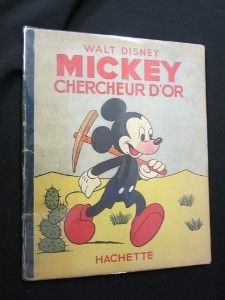 Mickey chercheur d'or