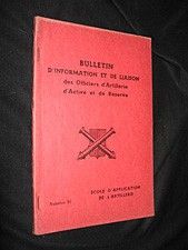 Bulletin d'information et de liaison des Officiers d'Artillerie d'Active et de Réserve, n° 21