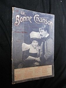 La bonne chanson, revue du foyer littéraire et musicale, n°21, juillet 1909