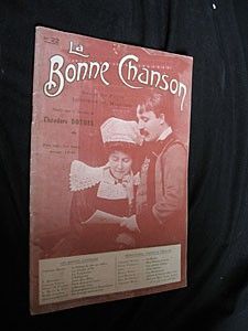 La bonne chanson, revue du foyer littéraire et musicale, n°22, août 1909