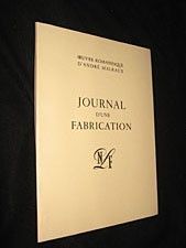 Journal d'un fabrication
