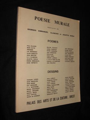 Poésie murale (Palais des arts et de la Culture, Brest, juin-octobre 1972)