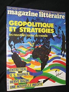 Magazine littéraire n°208 : Géopolitique et stratégies, les nouvelles cartes du monde