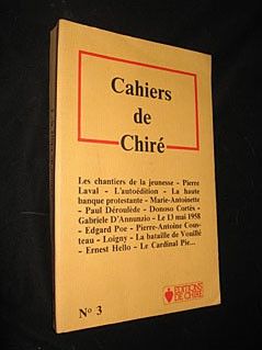 Cahiers de Chiré, n° 3