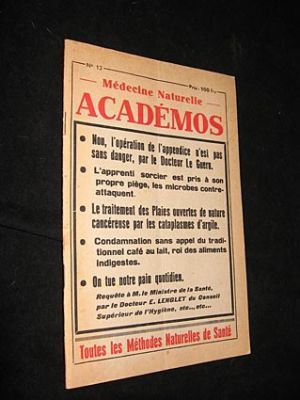 Académos, n° 12