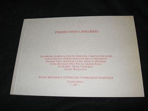 Perspectives cavalières (Ecole régionale supérieure d'expression plastique, Tourcoing, 7 mai-7 juin 1987)
