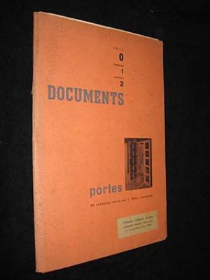 Documents, série 0, fascicule 1, numéro 2 : portes