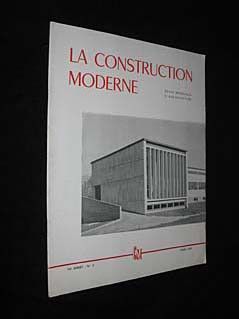 La Construction moderne, 74e année, n°3 de mars 1958
