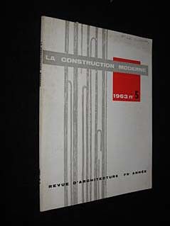 La Construction moderne, 79e année, n°5 de 1963