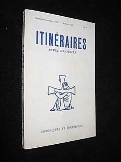 Itinéraires, n° 256, septembre-octobre 1981