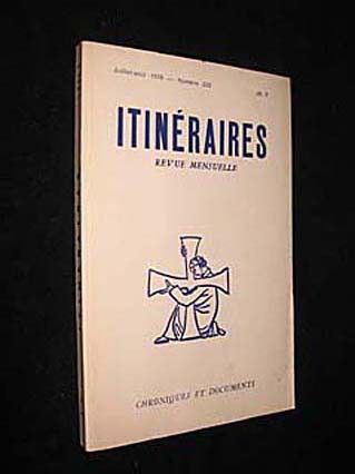 Itinéraires, n° 225, juillet-août 1978