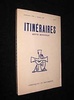 Itinéraires, n° 225, juillet-août 1978