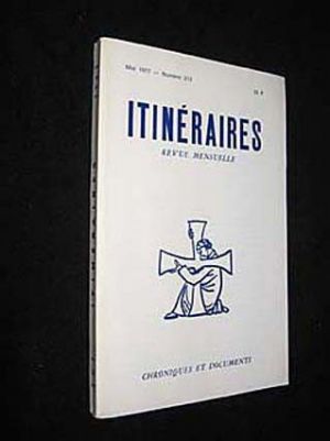 Itinéraires, n° 213, mai 1977
