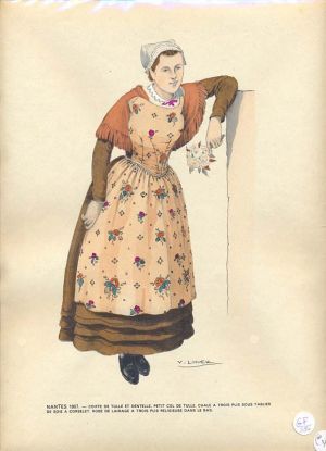 Le costume breton de 1900 à nos jours. Nantes 1907