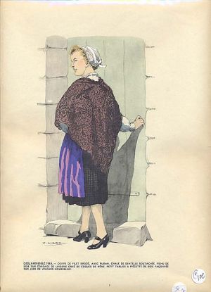Le costume breton de 1900 à nos jours. Douarnenez 1940