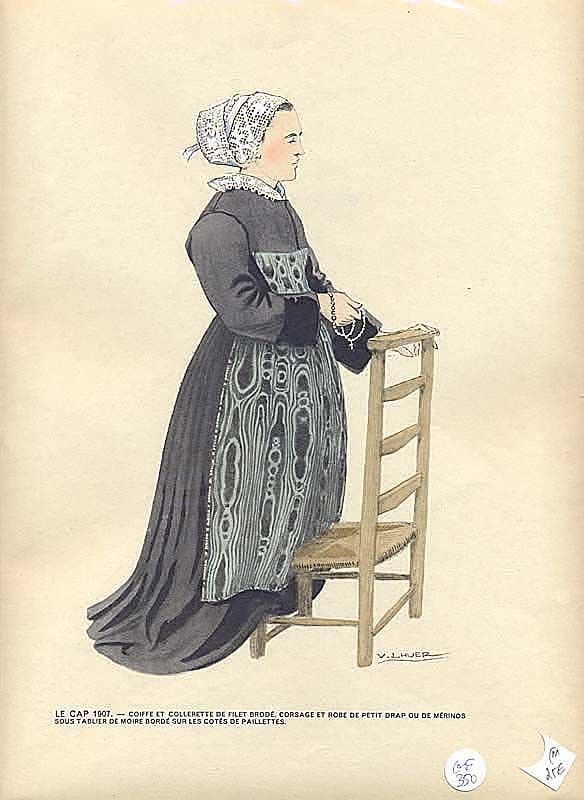 Le costume breton de 1900 à nos jours. Le Cap 1907