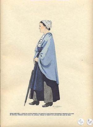 Le costume breton de 1900 à nos jours. Goulven 1925