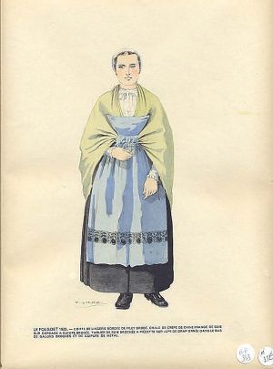 Le costume breton de 1900 à nos jours. Le Folgoet 1935