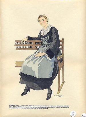 Le costume breton de 1900 à nos jours. Carhaix 1913