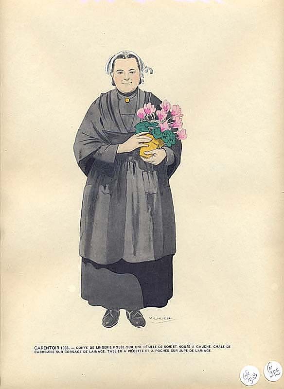 Le costume breton de 1900 à nos jours. Carentoir 1935