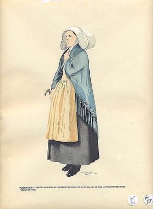 Le costume breton de 1900 à nos jours. Plérin 1910