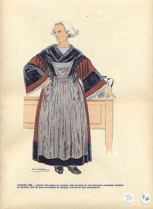 Le costume breton de 1900 à nos jours. Vannes 1906