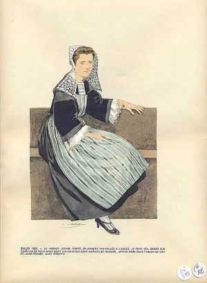 Le costume breton de 1900 à nos jours. Baud 1939