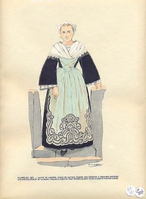 Le costume breton de 1900 à nos jours. Plumelec 1907