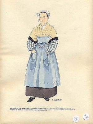 Le costume breton de 1900 à nos jours. Rochefort-en-Terre 1904