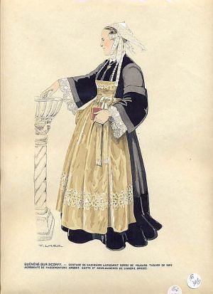 Le costume breton de 1900 à nos jours. Guéméné-sur-Scorff