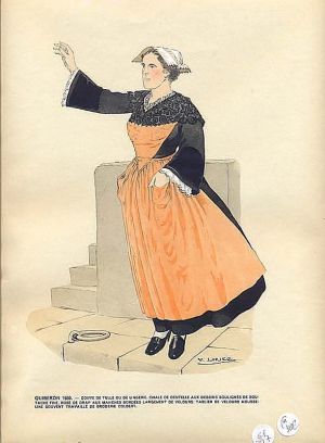 Le costume breton de 1900 à nos jours. Quiberon 1930