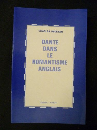 Dante dans le Romantisme anglais