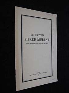 Le Doyen Pierre Merlat