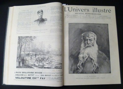 L'univers illustré, journal hebdomadaire année 1891 (1e semestre)