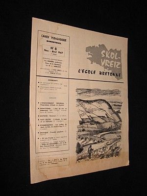 Skol-vreiz, l'école bretonne (cahier pédagogique bimestriel n°8, mars-avril 1967)